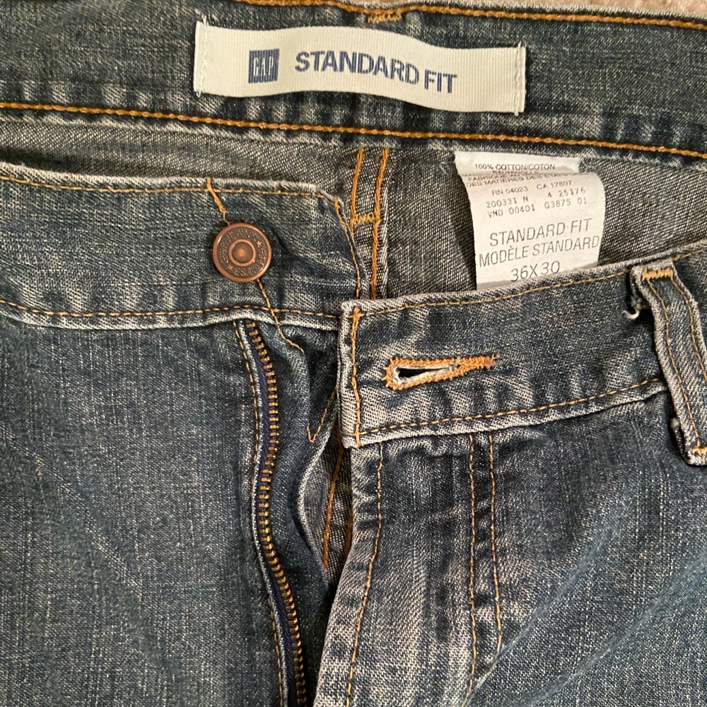Mens GAP standard fit jeans 36x30
